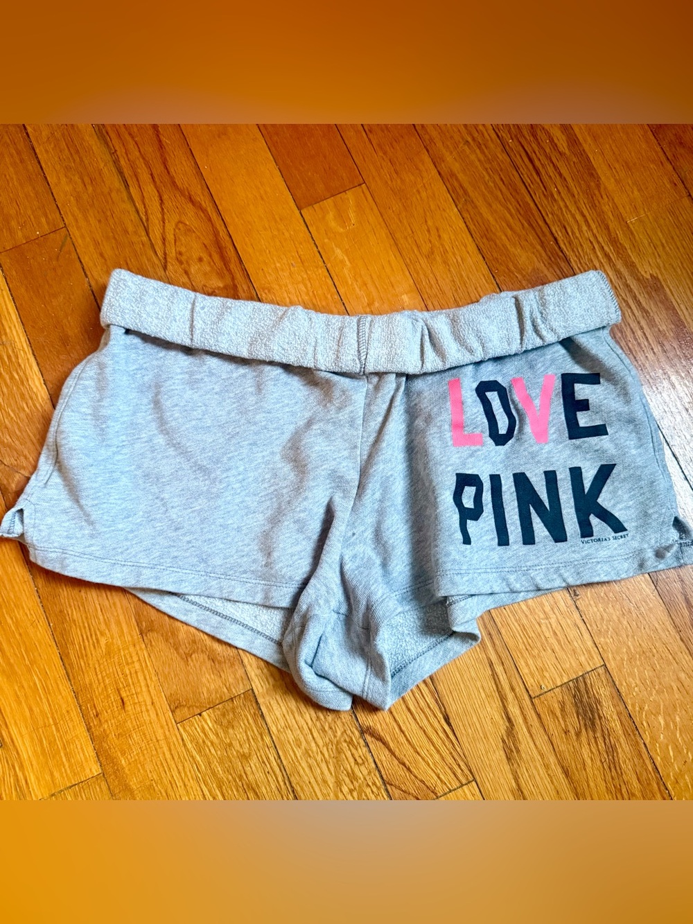 PINK Victoria's Secret Light Gray Cozy vintage